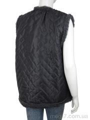 Жилетка, LiBang оптом LiBang  Жилетка хутро чорно-сіра