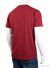 Футболка, Мир оптом 3707-106-1 bordo