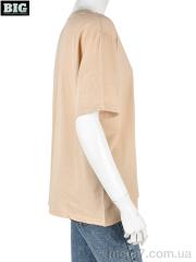 Футболка, BIG оптом --- 4049-08-3 beige