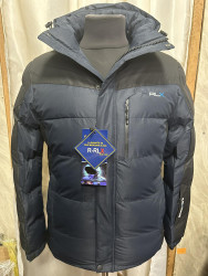 Куртки зимние мужские RLX (синий) оптом 30298675 9902-2