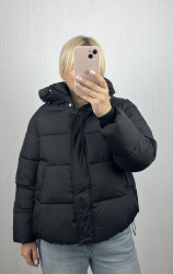 Куртки женские зимние (чёрные) оптом --- 67084932 26053-19
