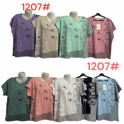 Футболки женские БАТАЛ оптом 48129560 1207-91