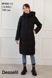 Куртки зимние женские DESSELIL (черный) оптом 54689207 900-32