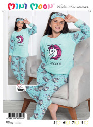 Ночные пижамы детские на флисе оптом 39721458 7004-23