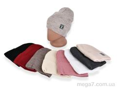 Шапка, Королева оптом CAP 14-06 mix