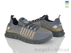 Кроссовки, Vladimir оптом Крок К230 сірий