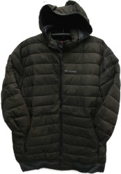 Куртки демисезонные мужские БАТАЛ (хаки) оптом 16845073 2330-274