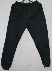Спортивные штаны мужские на флисе (gray) оптом 47529086 05-34