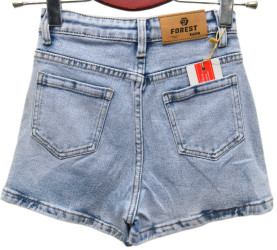 Шорти джинсові підліткові FOREST JEANS оптом FOREST