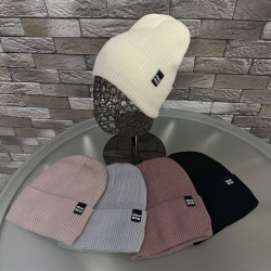 Шапки подростковые на флисе оптом 37809564 58-28