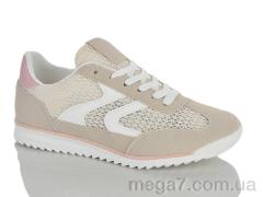 Кроссовки, Violeta оптом 2028-1 beige