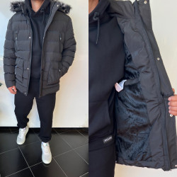 Куртки зимние женские (черный) оптом 94156820 08-34