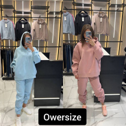 Спортивные костюмы женские на флисе  оптом 56491238 85-66