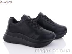 Кроссовки, Ailaifa оптом F63 all black піна