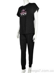 Пижама, Boni-Shop оптом 15465 black