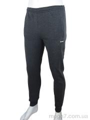 Спортивные брюки, Obuvok оптом 07004 grey, флис