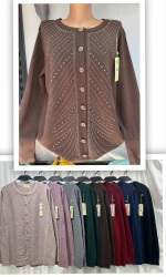 Свитера женские БАТАЛ оптом 04215739 7024-7