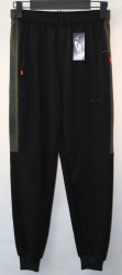 Спортивные штаны мужские (black) оптом 17853209 333-26