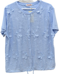 Футболки женские БАТАЛ оптом 92418603 8821-130