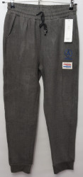 Спортивные штаны женские CLOVER БАТАЛ на меху оптом 12809634 BDL616 -28