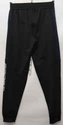 Спортивные штаны мужские (black) оптом 63921450 7015-103