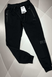 Спортивные штаны мужские (черный) оптом 98257140 03-16