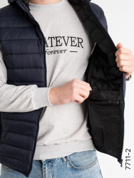 Жилетки мужские (dark blue) оптом 24783105 7711-1