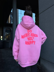 Худі жіночі на флісі оптом BACKSTAGE 