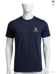 Футболка, Sport style оптом 8CK норма т.синій