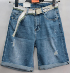 Шорты джинсовые женские MOONGIRL оптом 76329084 GBW7080-41