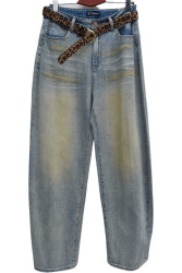 Джинсы женские LDMJS ПОЛУБАТАЛ оптом 20358964 0335-28