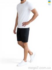 Шорты, Sport style оптом Ш02PU чорний
