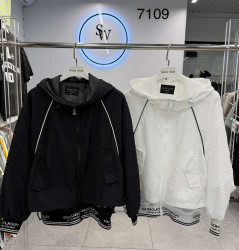 Вітровки жіночі ПОЛУБАТАЛ (білий) оптом