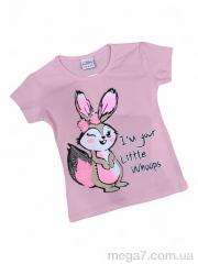 Футболка, Kids-modnik оптом --- 4094 св.рожевий