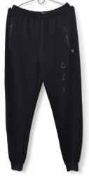 Спортивные штаны мужские  (черный) оптом 74630218 06-65