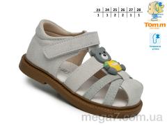 Босоножки, TOM.M оптом 68088 сірий