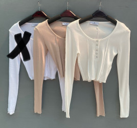 Лонгсливи (бежеві) жіночі оптом ---