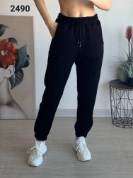Спортивные штаны женские на флисе оптом 37510496 2490-2