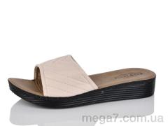 Шлепки, DeMur оптом 3001-4 beige