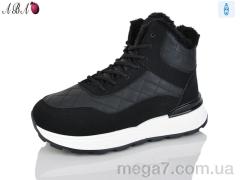 Ботинки, Aba оптом 8711 black