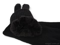 Перчатки, Королева оптом A05 black