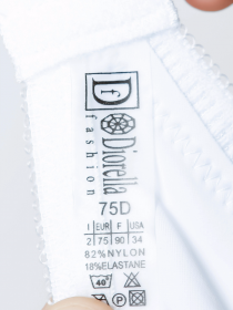 Бюстгальтер Diorella 35423D (  белый, D  6 шт. )