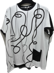 Футболки женские БАТАЛ оптом 57038946 6018-58