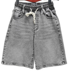 Шорты джинсовые подростковые FOREST JEANS оптом 92451786 5153-9