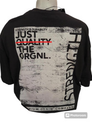 Футболки чоловічі (чорний) оптом