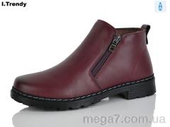 Ботинки, Trendy оптом BK61 bordo