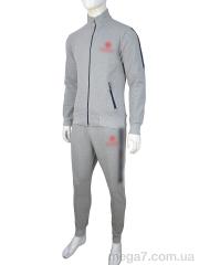 Спортивный костюм, Obuvok оптом 02921 l.grey