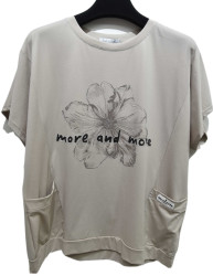 Футболки женские ПОЛУБАТАЛ оптом 03786492 7131-21