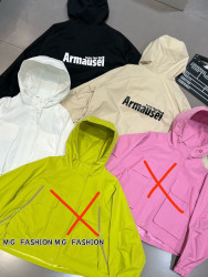 Худі жіночі (білий) оптом Estella park