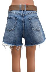 Шорты джинсовые женские оптом FANGSIDA 18742956 7-6152-101